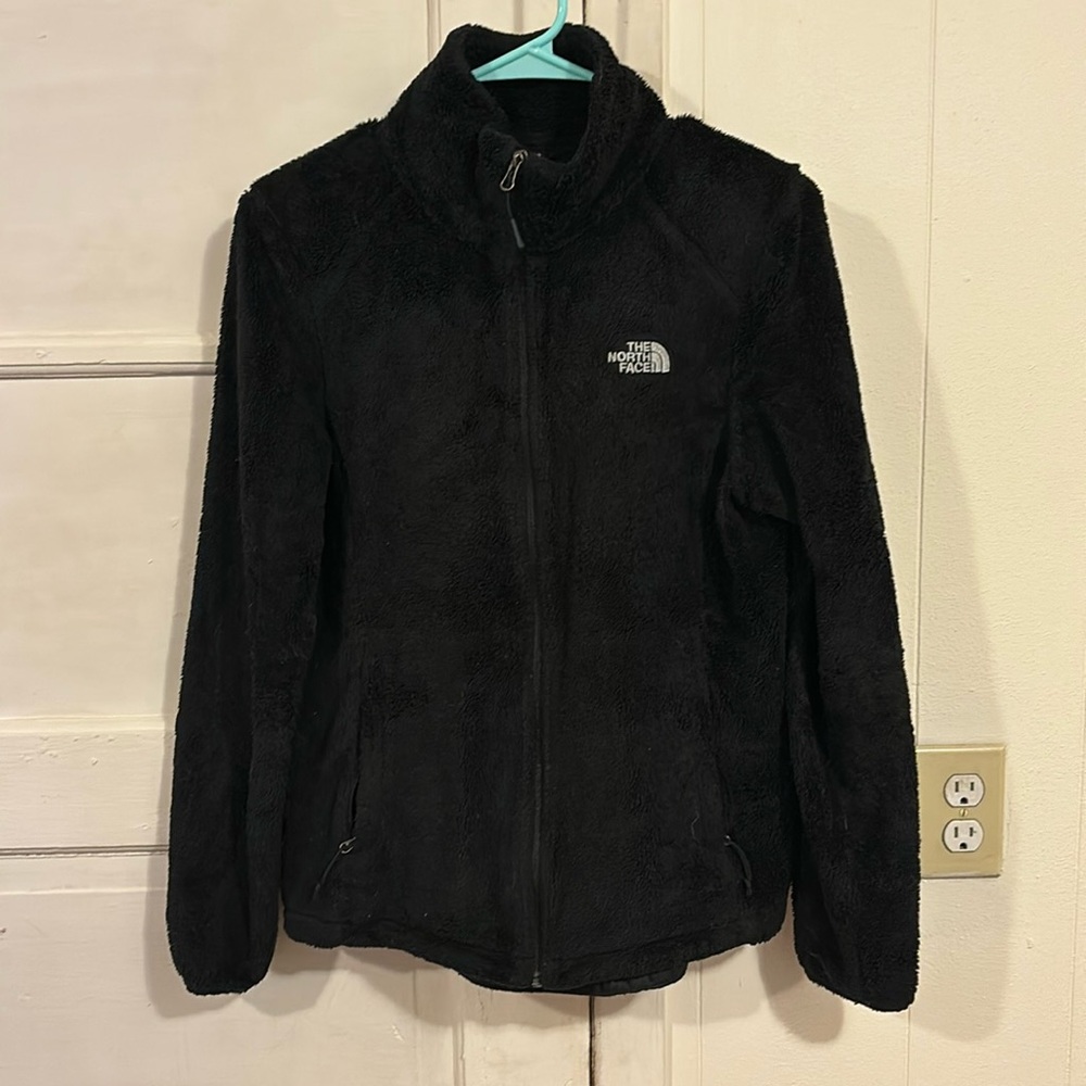 North Face Fuzzy Zip Up